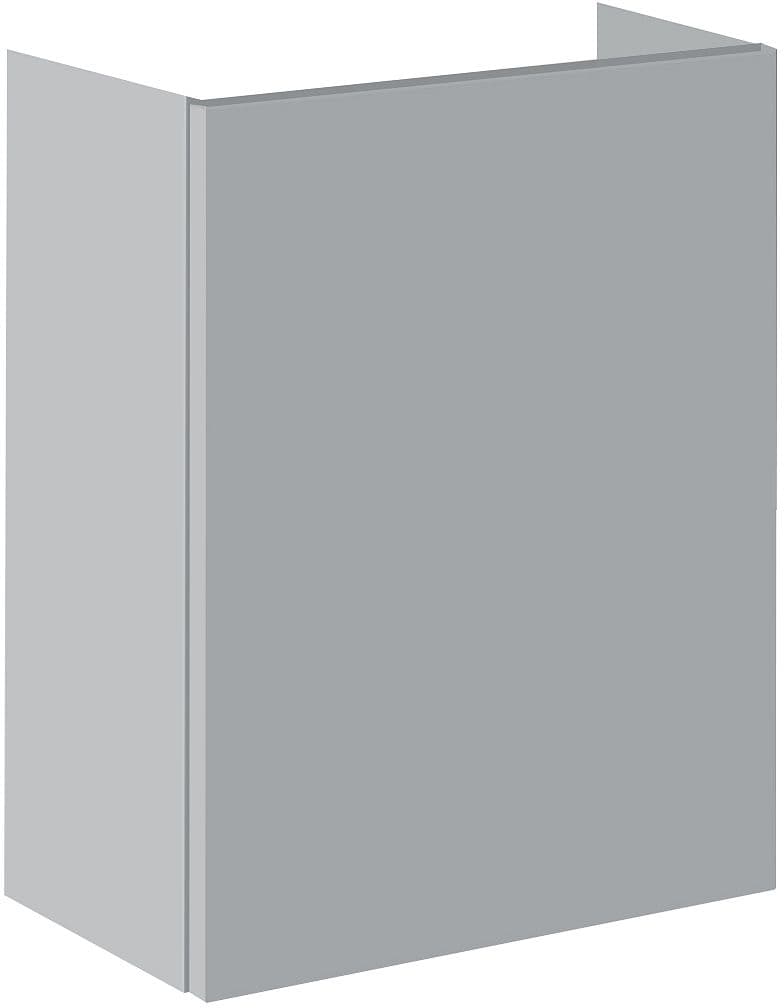 SOUS MEUBLE LAVE-MAINS PURO 40CM PUSH-OPEN GRIS SATIN