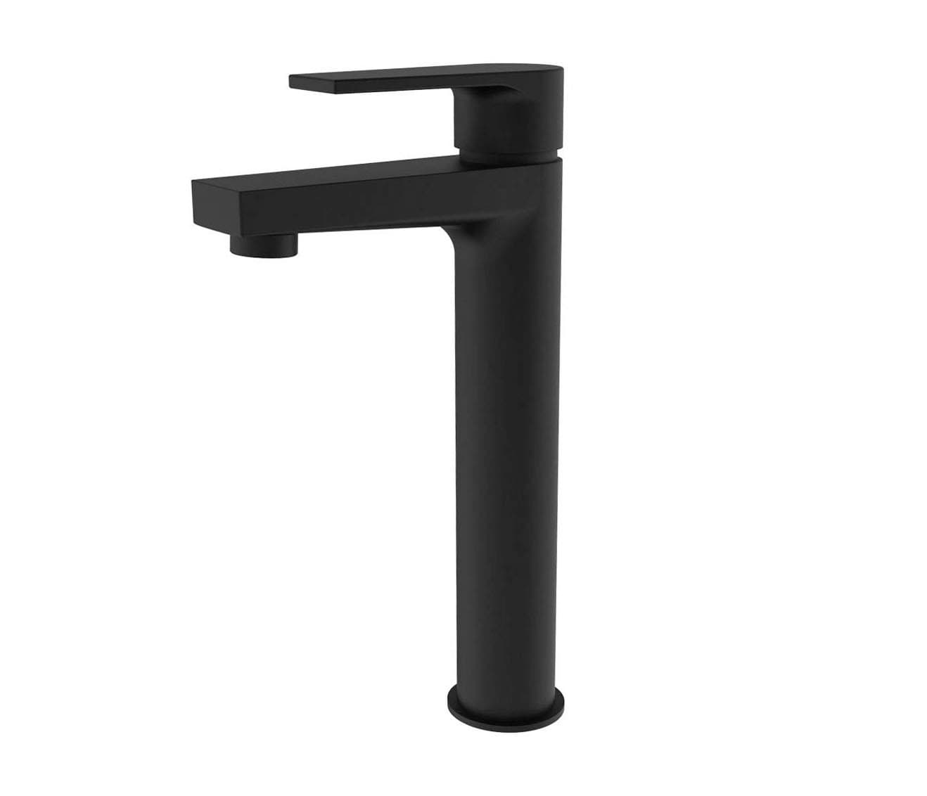 CREAVIT SHARP MITIGEUR DE LAVABO SURÉLEVÉ - NOIR MAT