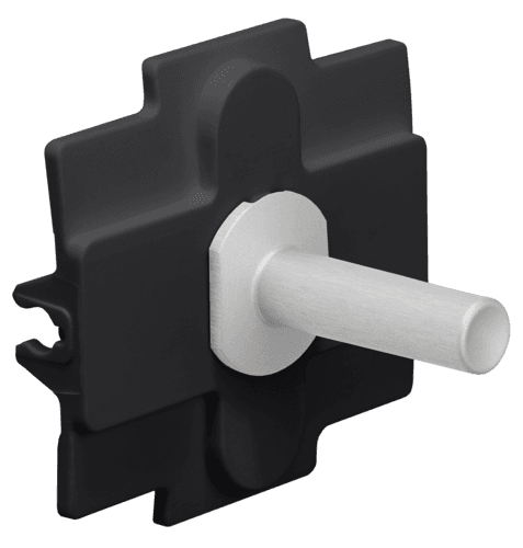 Niko Toggle pour des fonctions de commutation simple, couleur alu grey brushed