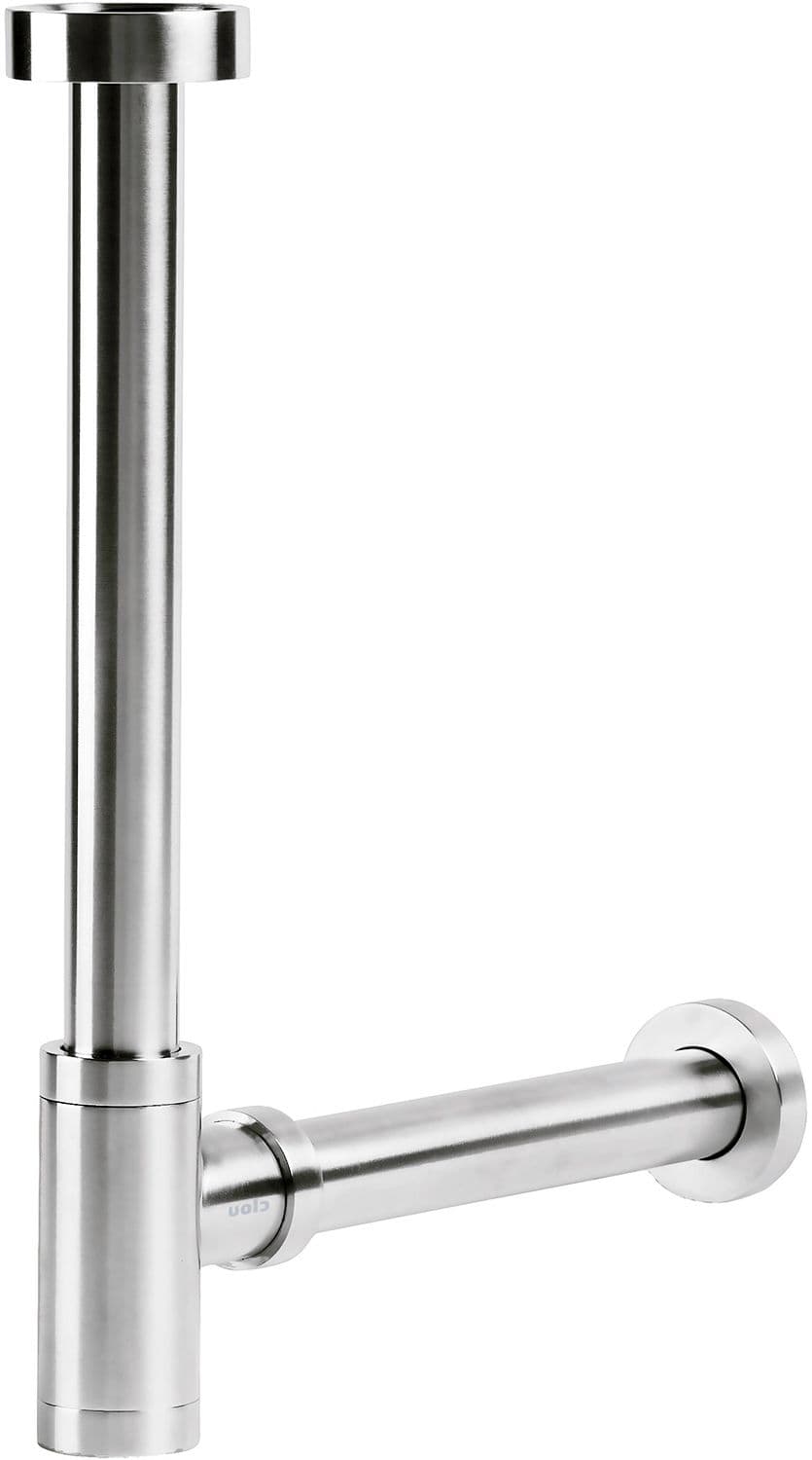 SIPHON DESIGN POUR LAVE-MAINS MINISUK CLOU INOX BROSSE