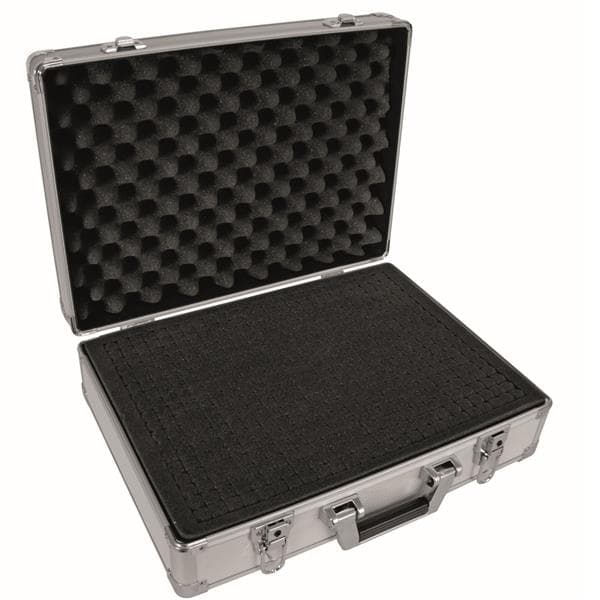 Valise à outils Perel 455 x 330 x 152mm Alu - Noir serrure à clé (2) max 12kg de charge