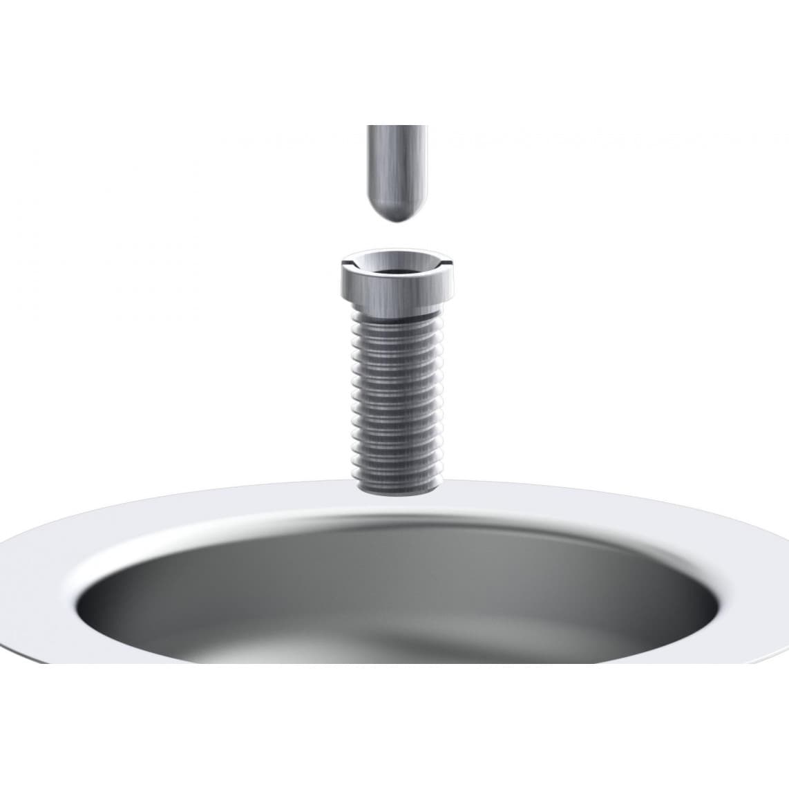 98960020 Vis creuse pour excentrique/garniture de vidage, M12 - 28 mm