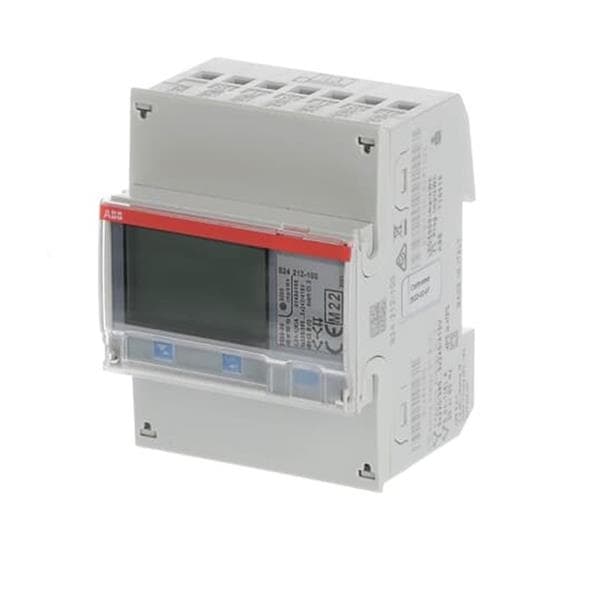 Compteur d'énergie, série B, 3 x 230 / 400Vac, 6A, pulse, B (cl 1), Bronze
