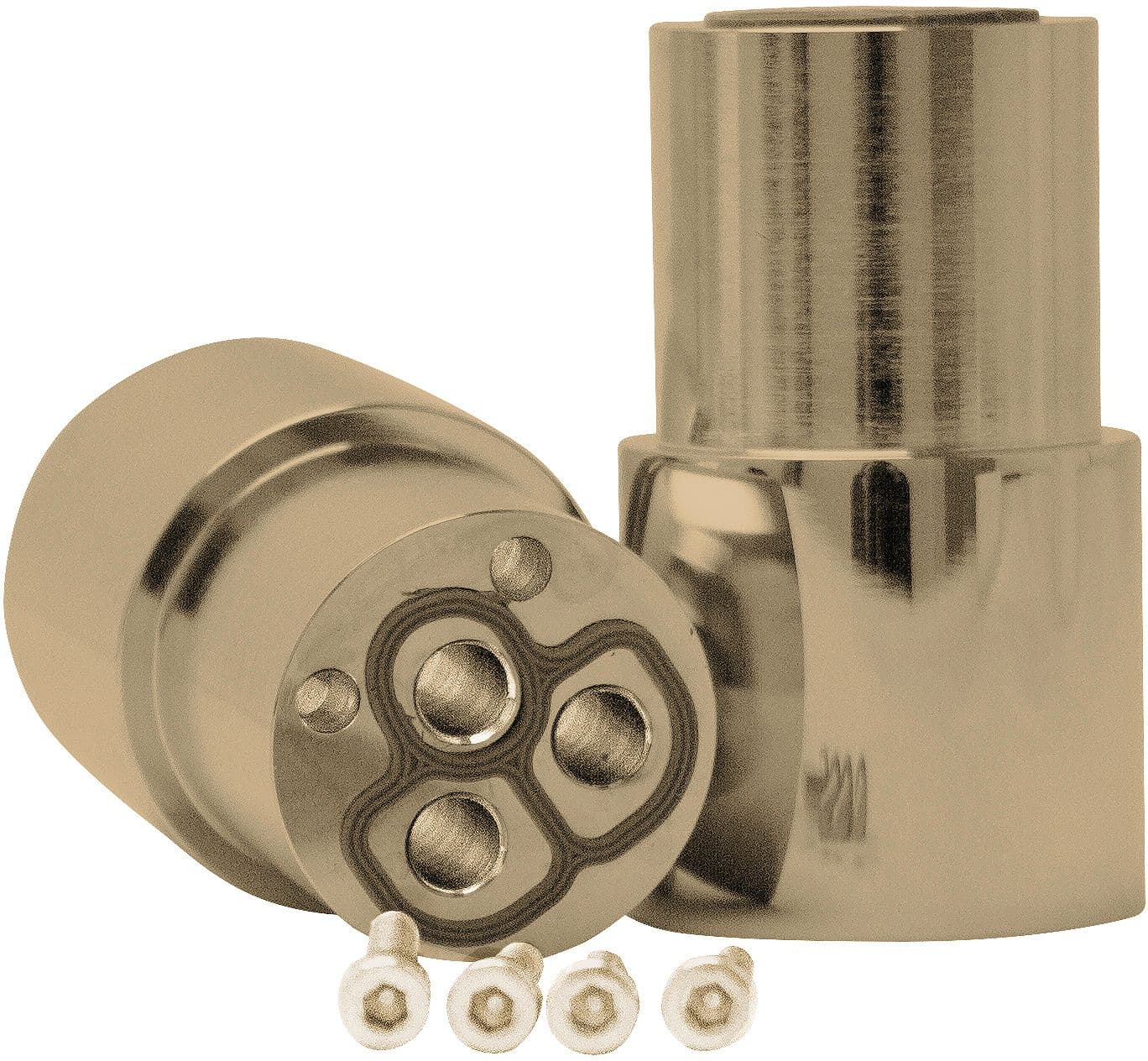 RALLONGE +35MM POUR 4TROUS ROBINET BAIN NOBILI MIELE BROSSÉ