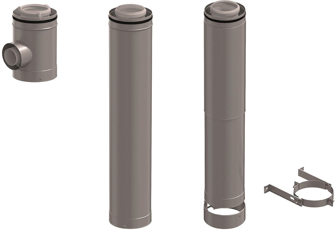 KIT ETAGE CLV PP/GALVA 1 CHAUDIERE BREF 160/250 UBBINK