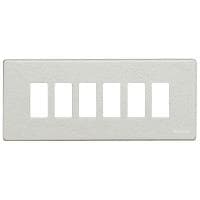 Plaque recouvrement Magic 6 modules - Ivoire