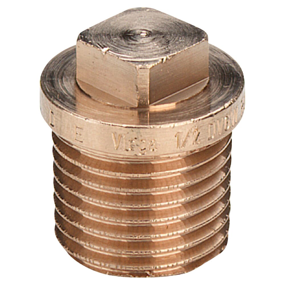 Viega bronze bouchon 6/4"M