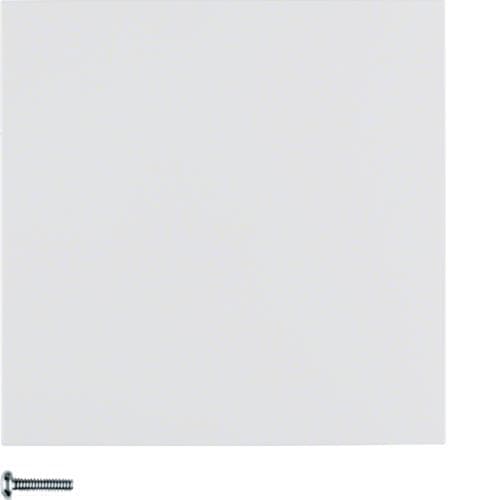 Bouton - poussoir simple radio quicklink Knx S.1 / B.3 / B.7 Blanc polaire brillant