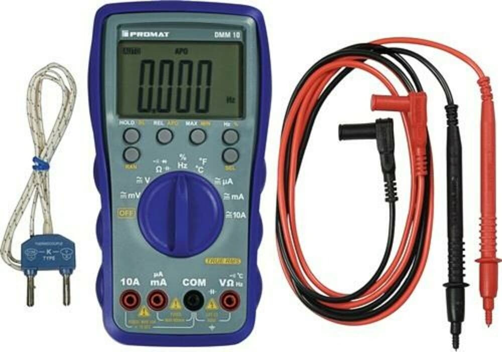 PRM MULTIMETRE 0-600 V AC/DC