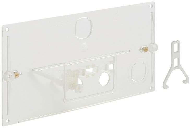 PLAQUE DE SECURITE GEBERIT TRANSPAR.