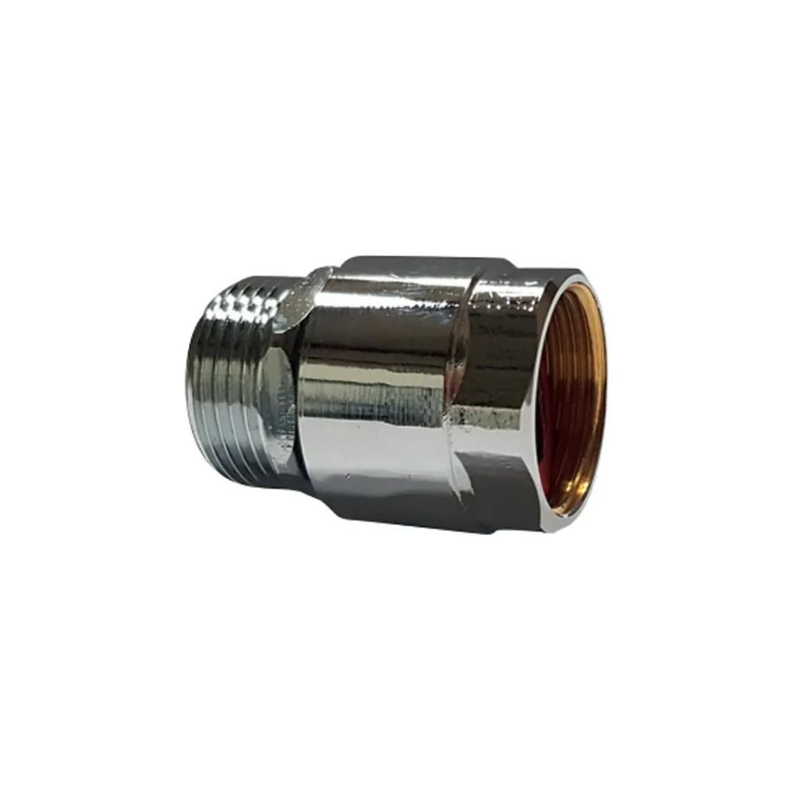 98028869 LT mousseur de tuyau, chromé, 3/4" F x 3/4" M