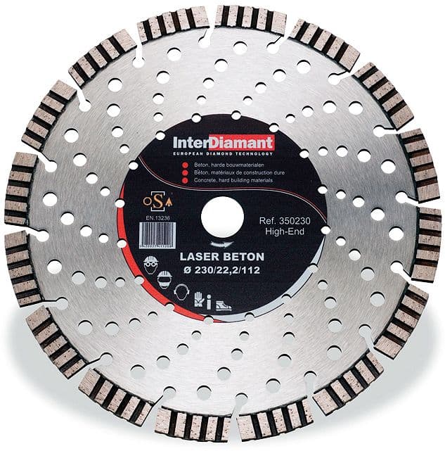 DISQUE DIAMANT LASER BETON 230