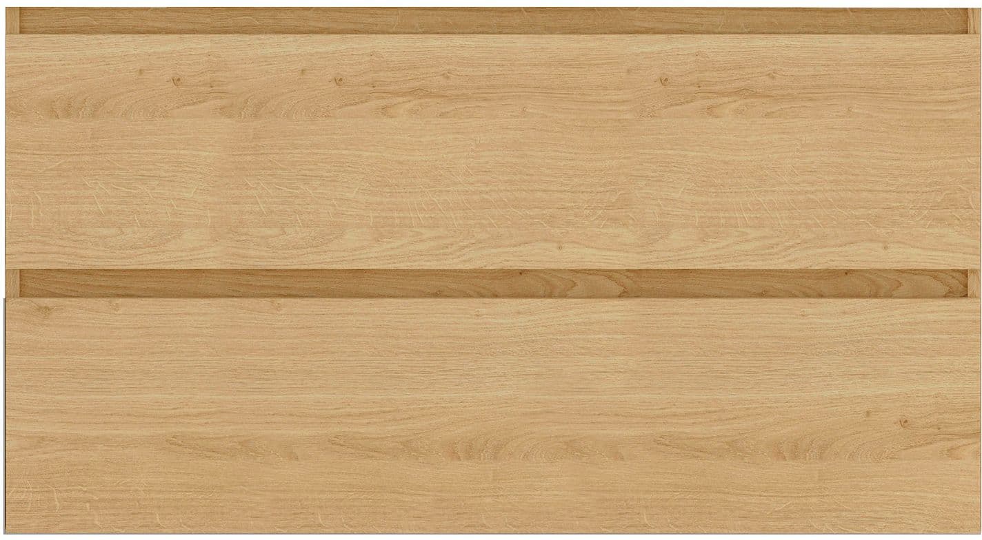 SOUS MEUBLE FORM 2 TIROIRS 120CM CHENE NORDIC