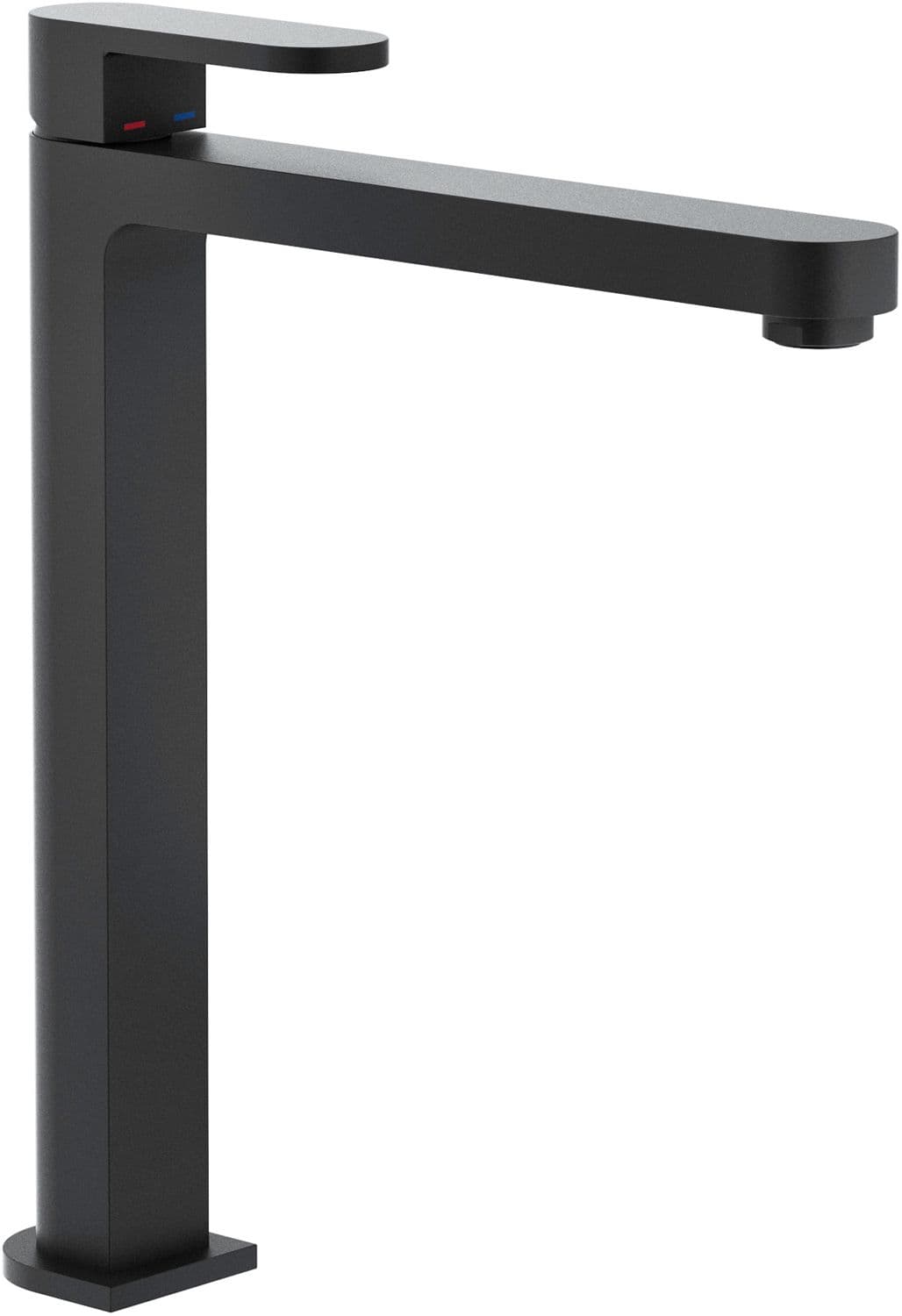 MITIGEUR LAVABO UP NOBILI HAUT CLIC-CLAC NOIR MAT