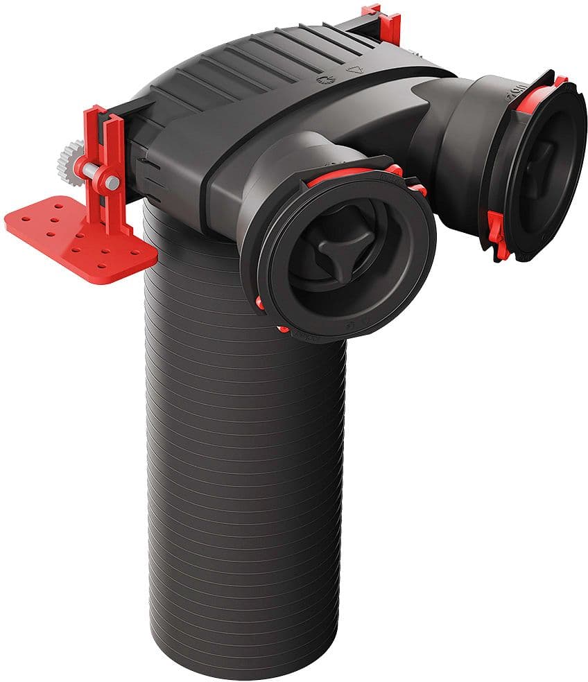 CONNECT BOX DE RACCORDEMENT BOUCHE 125MM+2X90MM