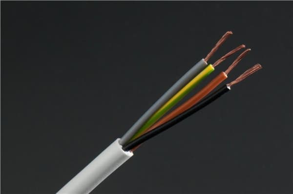Vtmb 4 G 0.75 Blanc (H05VV-F) en rouleau de 100m