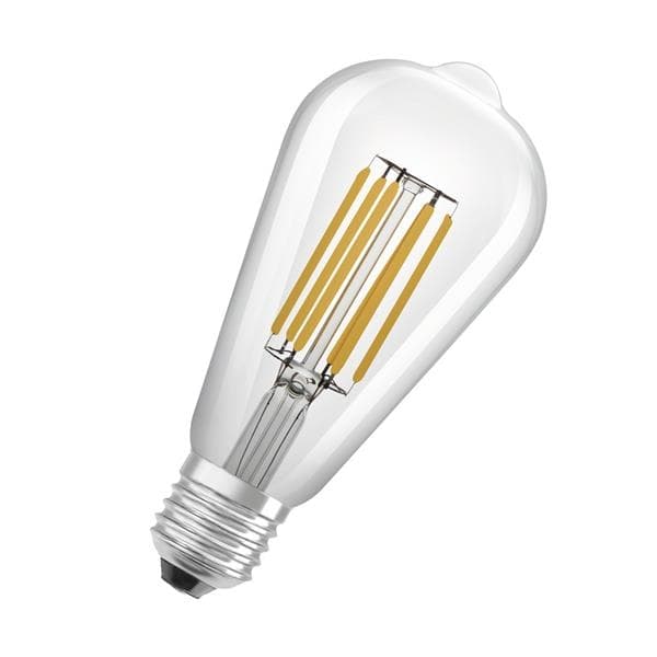 Led lamps energy class A ultra efficient filament classic Edison 60 4W 3000K E27