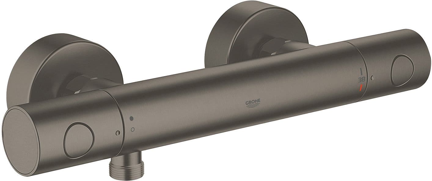 THERMOSTAT DOUCHE GROHTHERM 1000 COSMOPOLITAN M FG BRUSHED HARD GRAPHITE