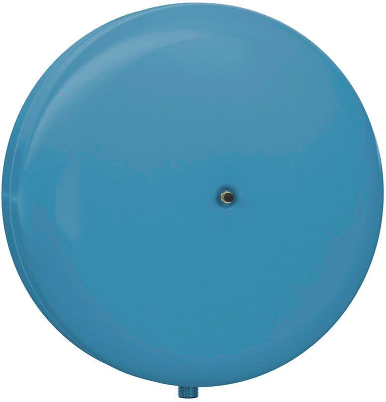 VASE D'EXPANSION SANITAIRE CDE REFLEX PLAT 25L 4KG BLEU 10BAR