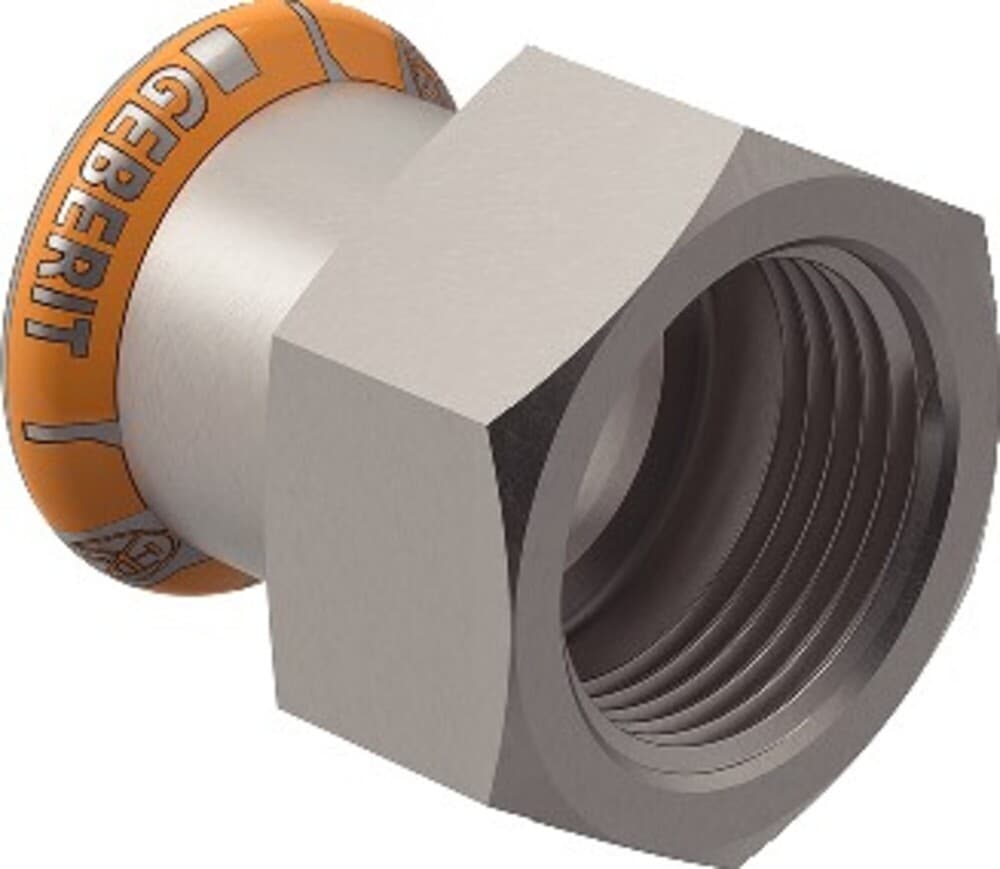 Geberit Mapress Therm raccord de transition avec filetage intérieur 18 x 3/4"F