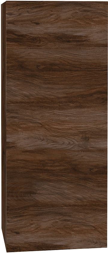 DEMI COLONNE COFFEE 1 PORTE GAUCHE 40 NOYER DECOR VELOURS