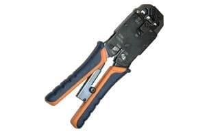 Pince à sertir - couper - dénuder - pour RJ9, RJ12, RJ14, RJ45 et 6P6C DEC-OFF set