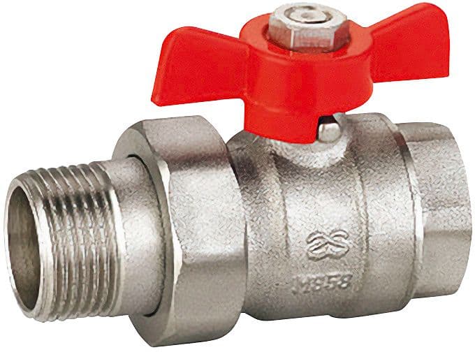 ROBINET A BILLE RACCORD 2-PIECES 3/4" MF