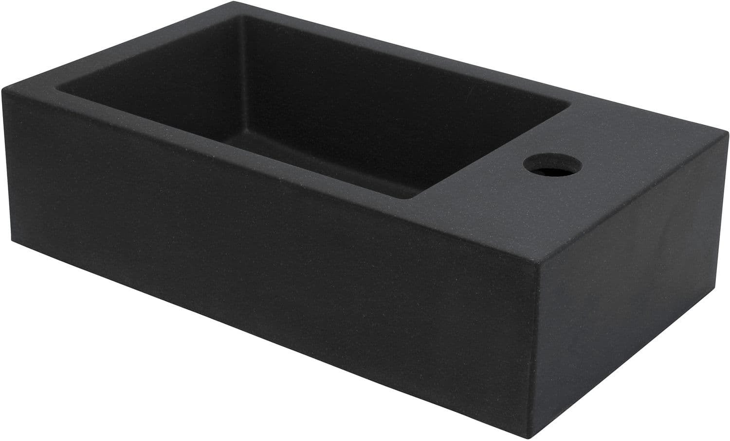 LAVE-MAINS NEWFORM 40X22CM TROU ROBINET DROIT LAVA