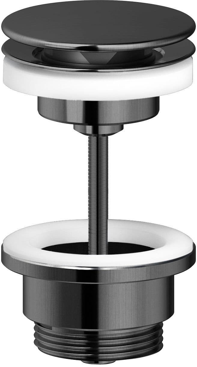 CREPINE DESIGN CLIC UNIVERSEL NOBILI GRAPHITE BROSSÉ