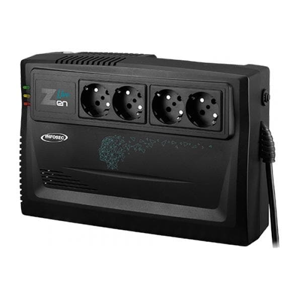 Onduleur 230V 230V - Infosec Zen Live 1000VA UPS line interactive - 4 x prise
