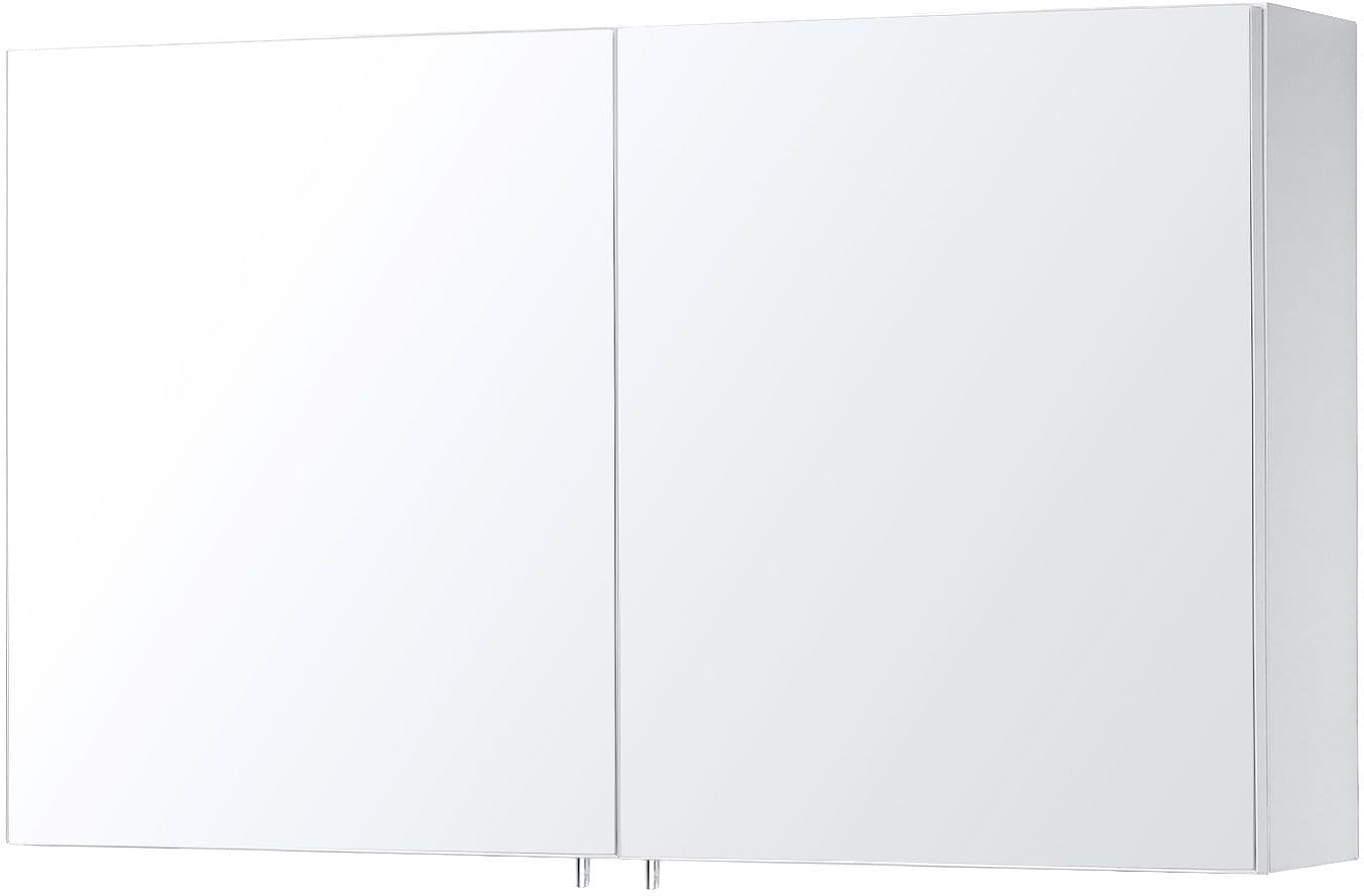 ARMOIRE TOILETTE FORM/CITA 2 PORTES 120CM BLANC
