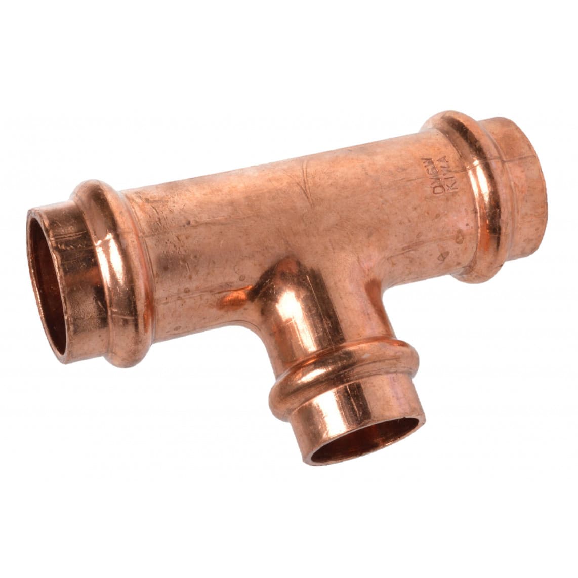 988618454 CU Té de réduction ,vierge, 18 mm x 15 mm x 18 mm, 3 manchons, (P5130)