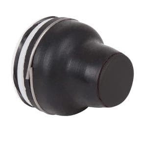Tête capuchonnée pour bouton-poussoir XAC-B - Noir - 4mm, -25 .. +70 °C