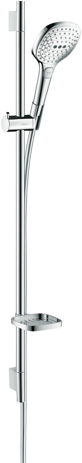 GARNITURE DE DOUCHE RAINDANCE SELECT 120 RECTANGULAIRE 90CM CHROME-BLANC