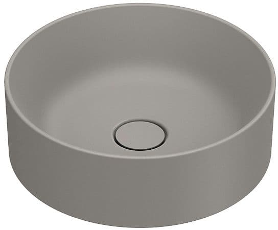 OPBOUWLAVABO ZERO CATALANO CATAGLAZE+ DIAMETER 40 H13 ZONDER OVERLOOP TORTORA SATINATO