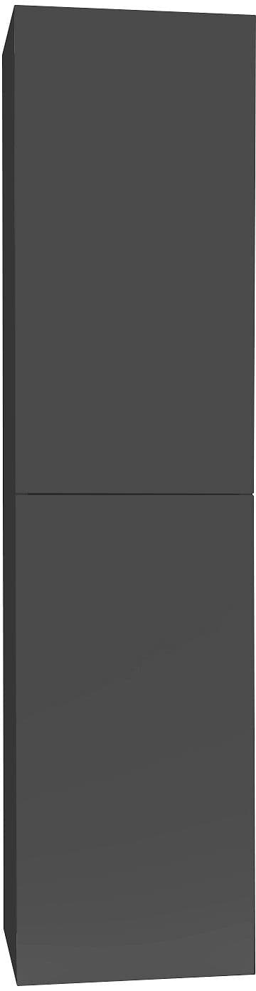 COLONNE COFFEE 2 PORTES DROITE 40 GRAPHITE DOUX MAT