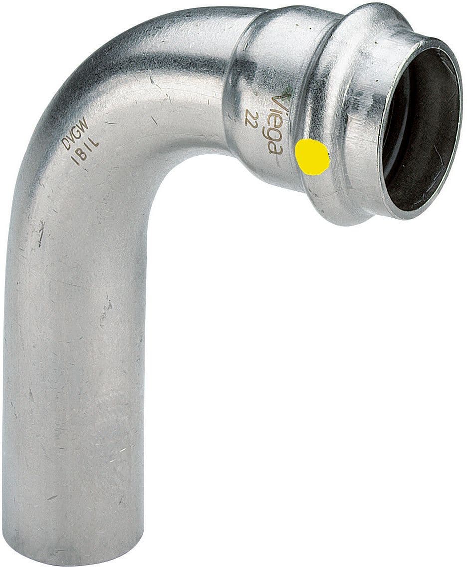 COUDE 90°MF 28MM SANPR INOX GAZ VIEGA