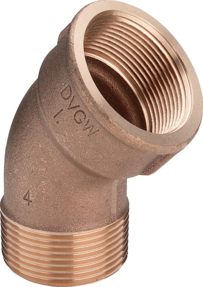 Viega coude 45° bronze 3/4"MF