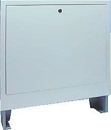 ARMOIRE A ENCASTRER POUR COLLECTEUR 44CM 2-4 CIRCUITS BLANC