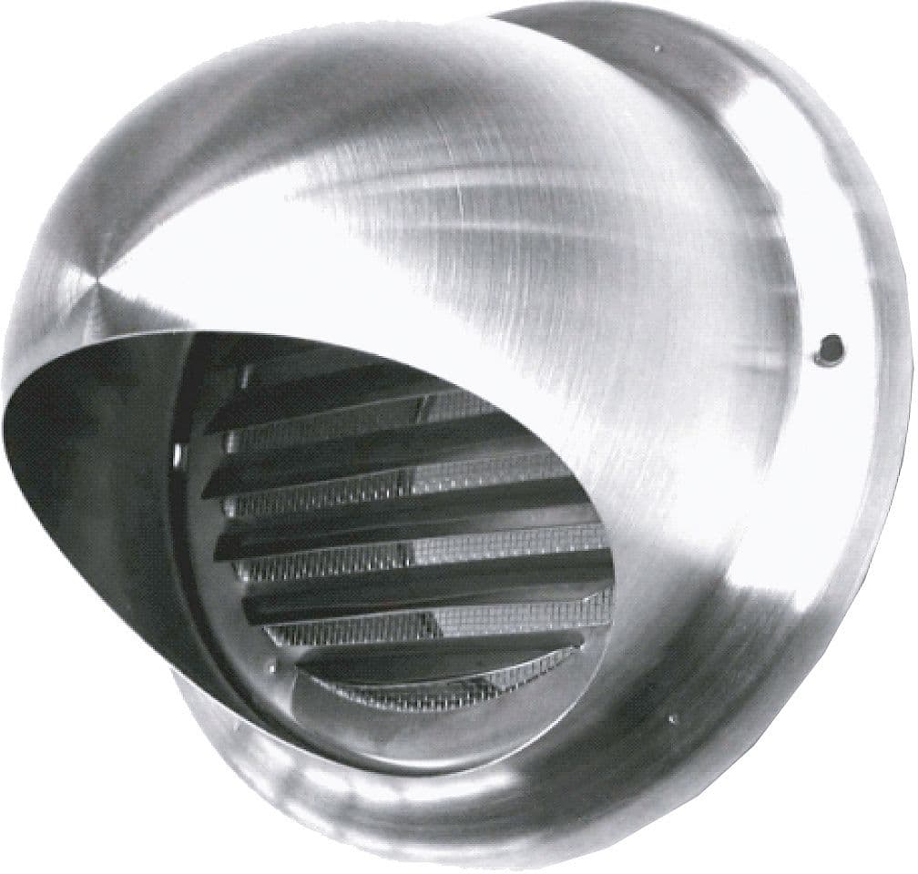 GRILLE D'AERATION SUS INOX 150MM <450M³/