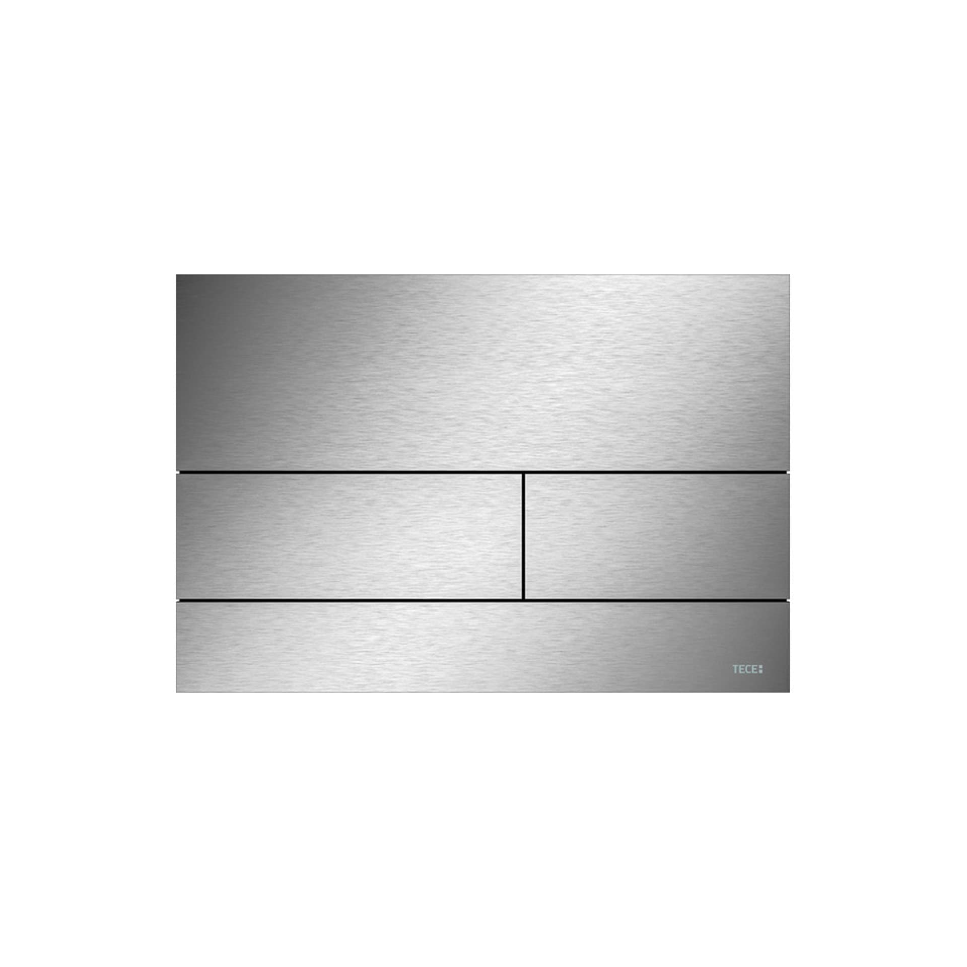 TECE SQUARE PLAQUE DE COMMANDE - CHROME BROSSÉ