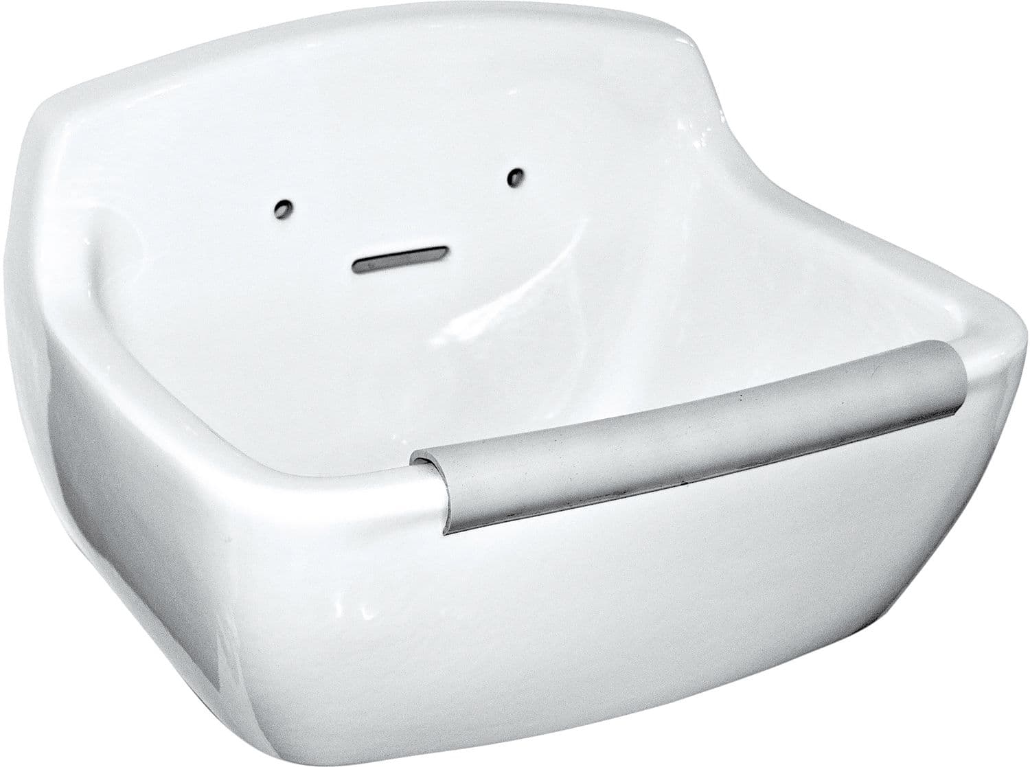 VIDOIR+BUTEE NORMA GEBERIT 500X390MM AVEC TROUS AVEC TROP-PLEIN BLANC