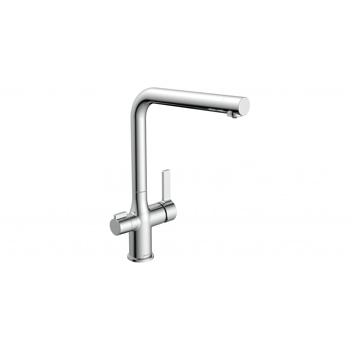 99800 AQUASTAR PRO Mitigeur pour eau potable avec système de filtration, chromé