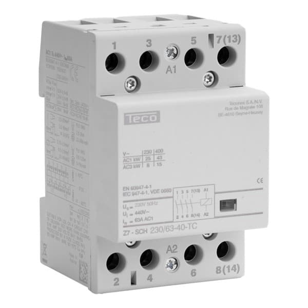 Contacteur 230Vac 63A 4NO