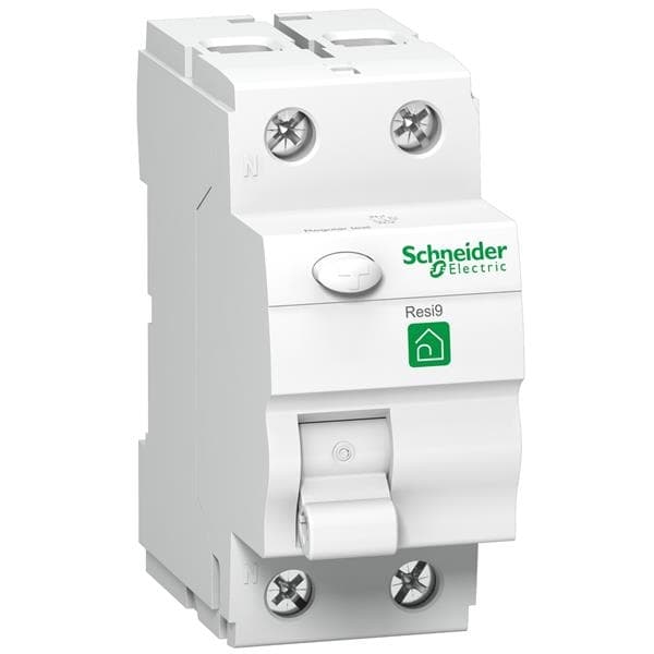Resi9 interrupteur différentiel 2 pôles 63A sensibilité = 300mA instantané type A