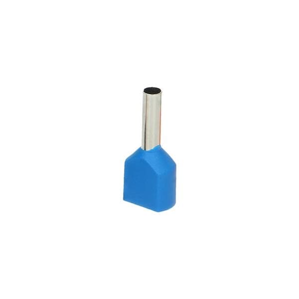 Borne d'extrémité de câble double isolée max. section 0,75mm² longueur du manchon cuivre: 8mm