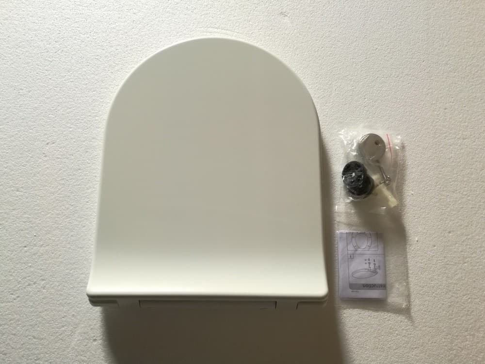 GO by Van Marcke Pureflow abattant fin softclose quick release