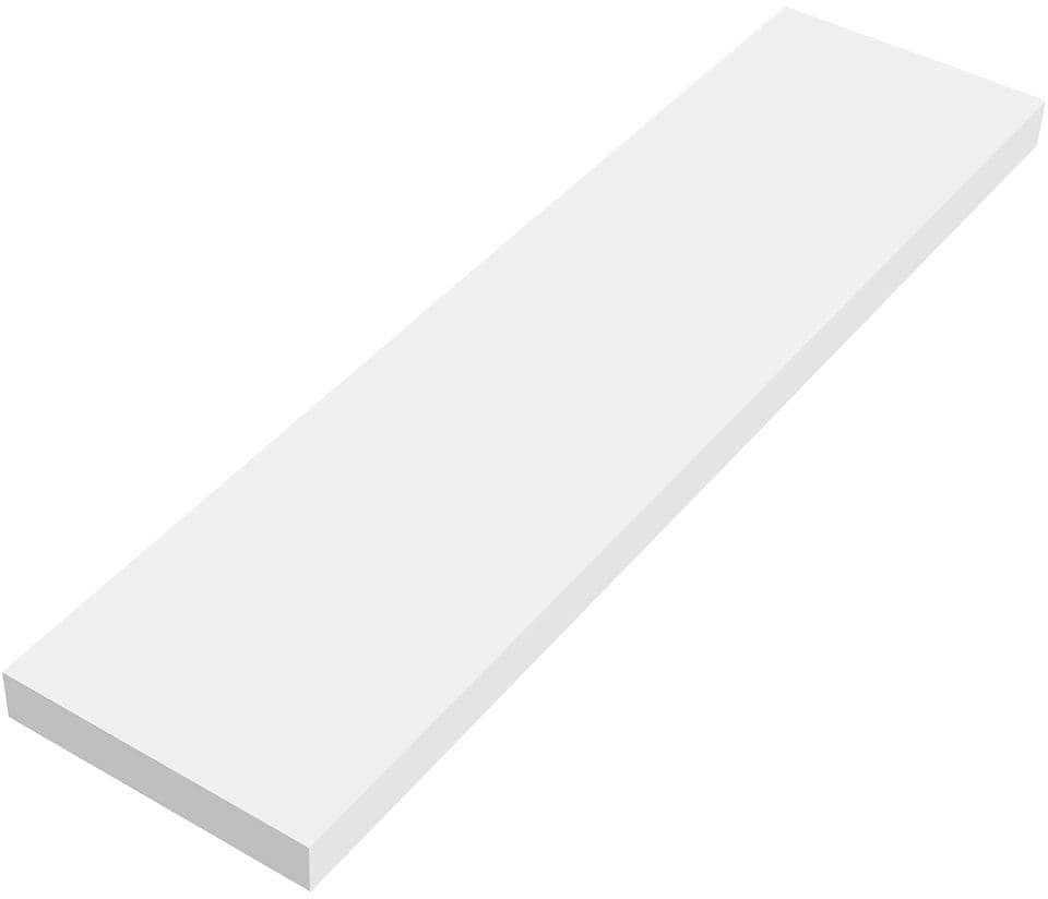 TABLETTE MURALE COFFEE 150X600X19MM JUSQU'A 7KG BLANC MAT