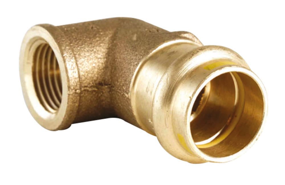 Conex Bänninger raccord sertir profil B gaz coude sertir 90° x F 15x1/2