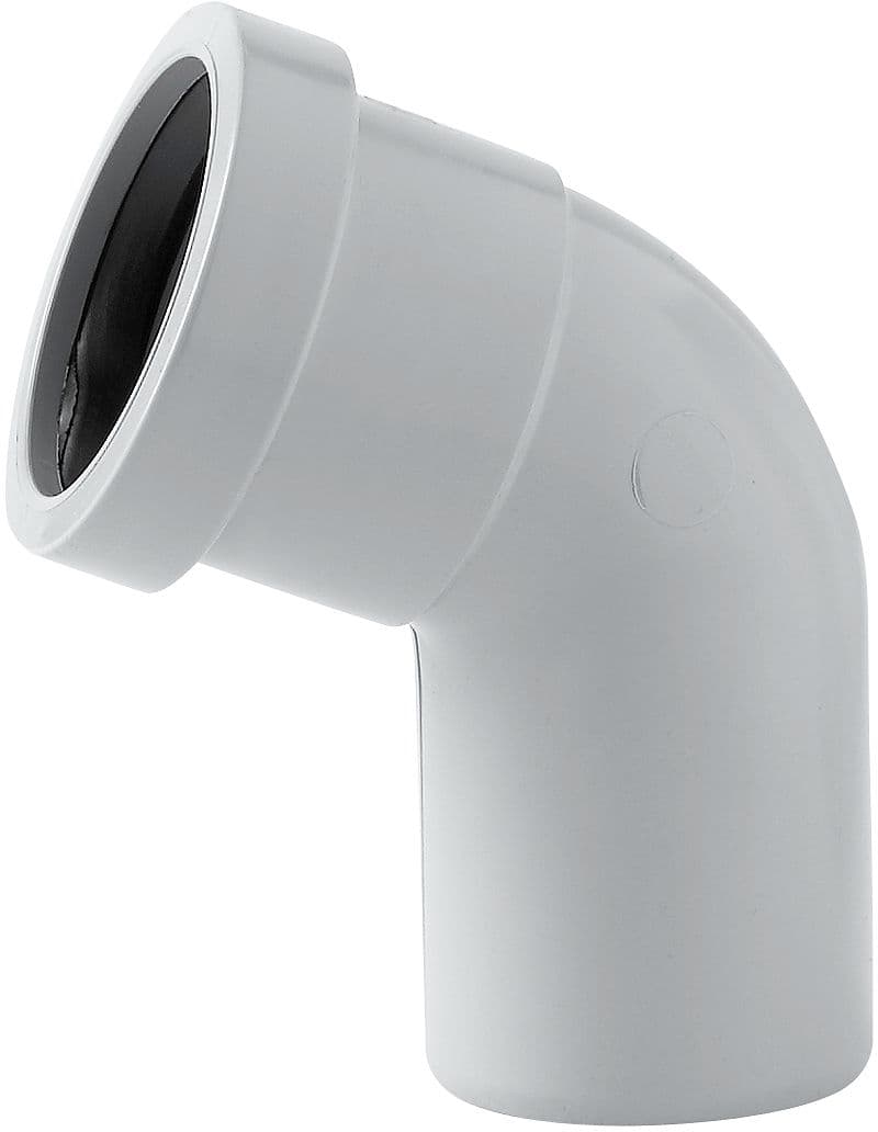 COUDE PVC HT EUPEN 67GR.75MM RA2BHT